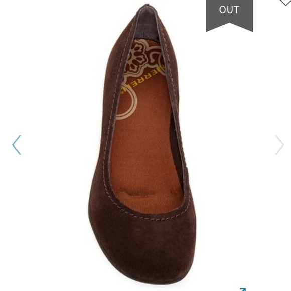 Merrell Shoes - Merrell Avesso Suede Ballerina Flat